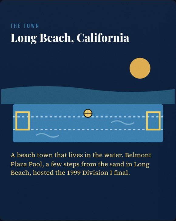 Town slide: Long Beach, California, Belmont Plaza Pool
